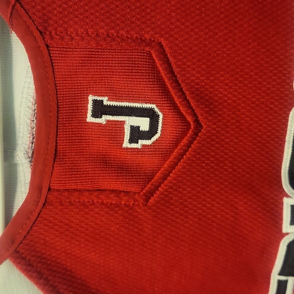 X-Grain Sportswear Crimson Wrestling High School Jersey Sweater - Picture 4 of 5